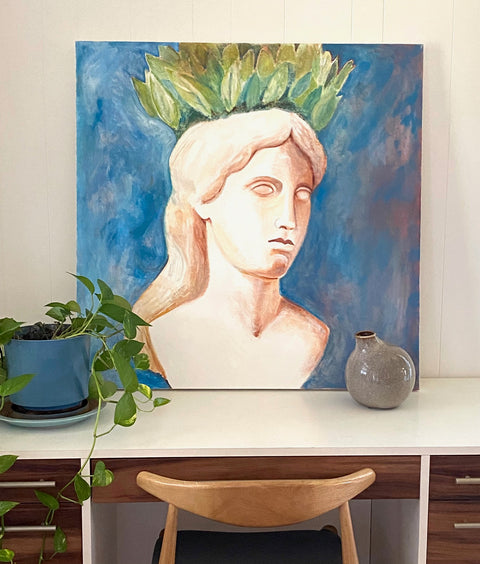 New Sense of Purpose - Original Figurative Painting by Erin Gibson